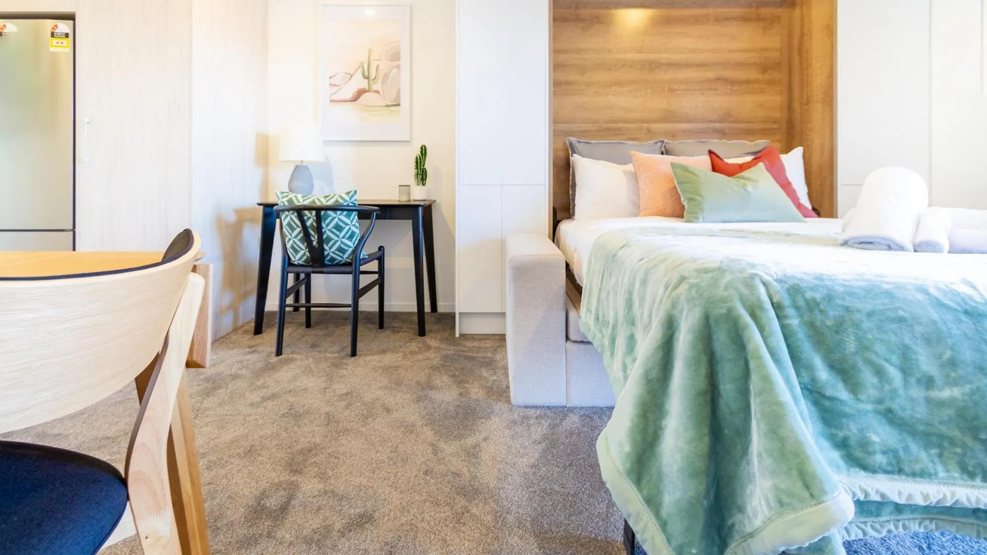 City Living: Upper Studio Haven On Wilmer Christchurch New Zealand